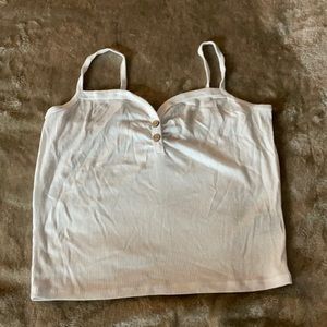 White tank top